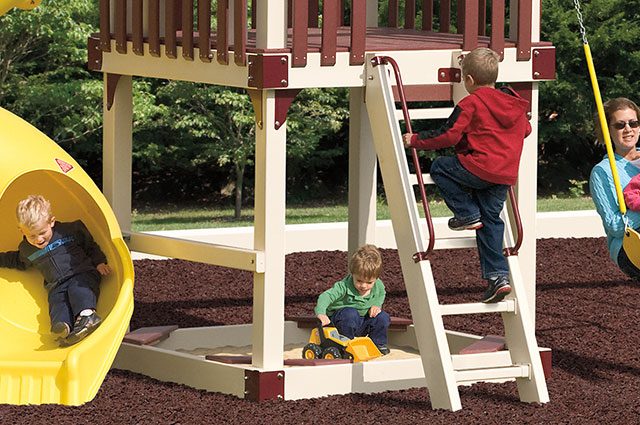 backyard play area