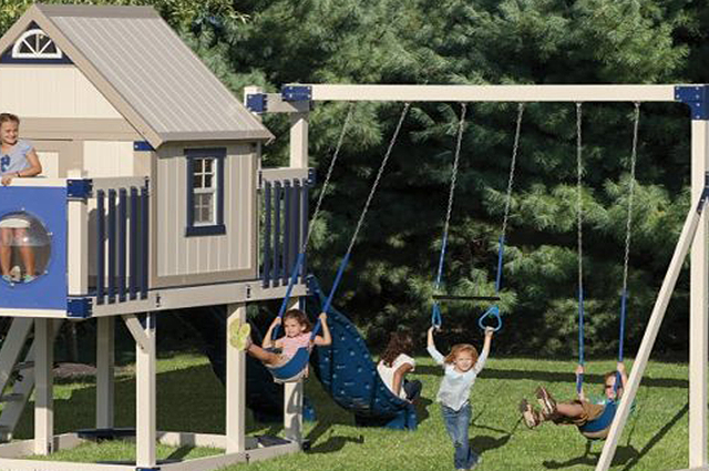playset for a small yard