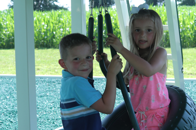 family swing set