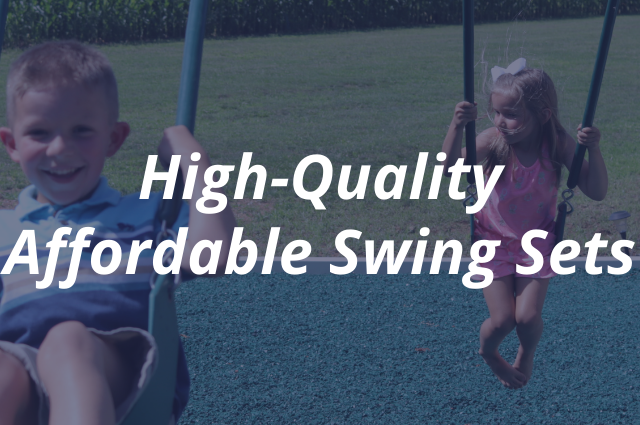 affordable swing sets